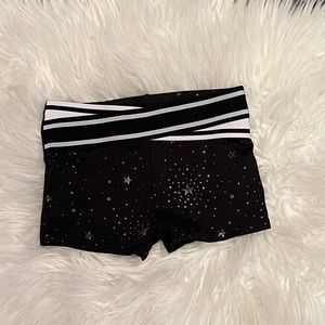 Girl’s Black Dance/Gymnastics Shorts